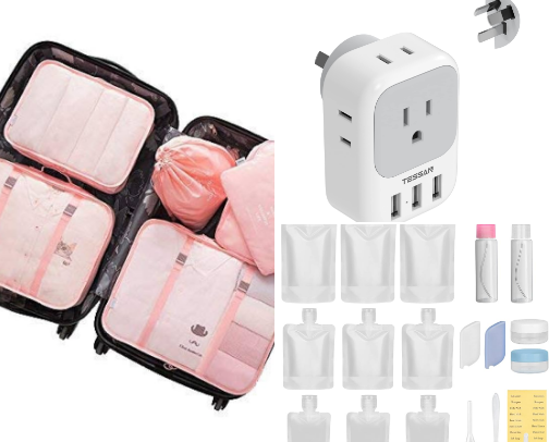 Travel essentials cover photo collage