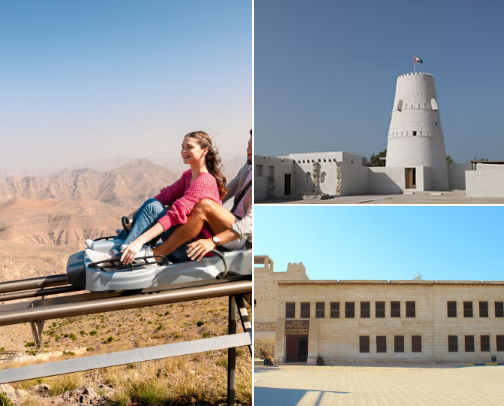 Must Visit Places in Ras Al Khaima cover photo collage