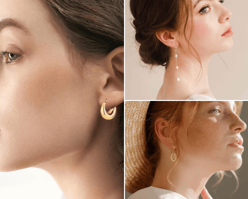 Jewelry cover photo collage