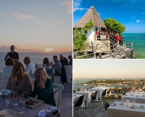 🍽️ Restaurants with Amazing Food & Gorgeous Views cover photo collage
