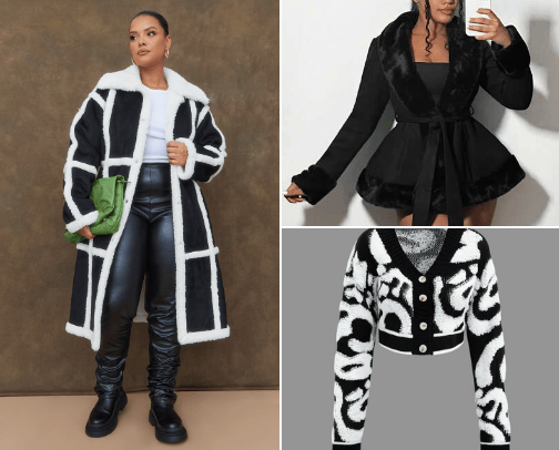 Winter Lookbook cover photo collage