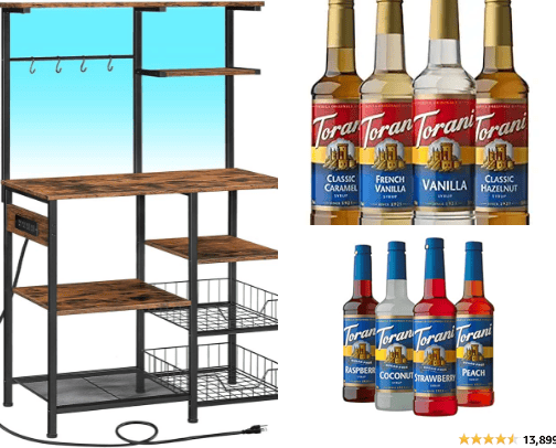 Coffee bar/ essentials cover photo collage