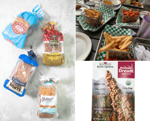 Gluten free options for my Gluten conscious friends! cover photo collage