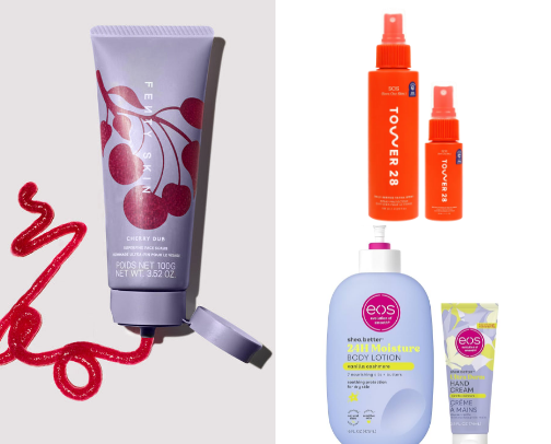 Skin care recs cover photo collage