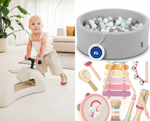 Elora's First Birthday cover photo collage