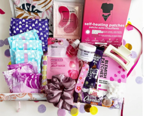 Cycle Care Kit ✨ Period Self-Care Essentials for Girls cover photo collage