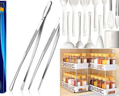 The Gadget Pantry offers smart, space-saving kitchen tools and organization essentials that make cooking and meal prep easier. From pantry storage solutions to innovative kitchen gadgets, each product is designed to maximize efficiency while keeping your kitchen neat and functional. These practical finds help simplify everyday tasks and create a more organized, enjoyable cooking space. cover photo collage