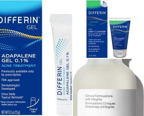 Products that actually helped with my acne—sharing in case they help you too. cover photo collage