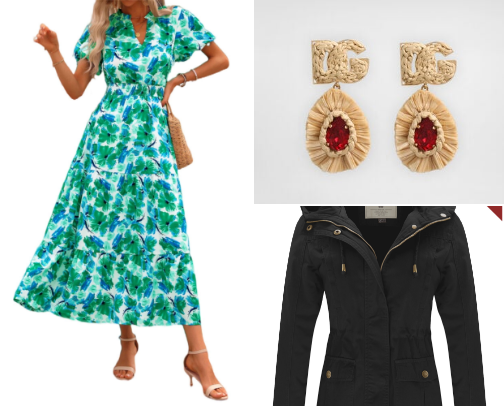 Ladies clothes and accessories cover photo collage