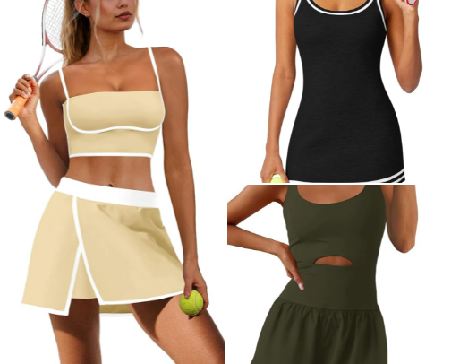 Trendy Athleisure Finds cover photo collage