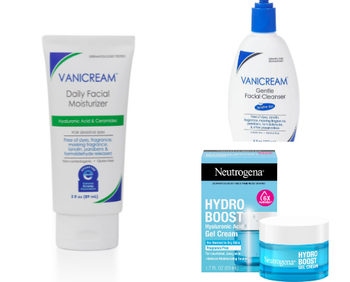 skincare for acne prone skin! cover photo collage