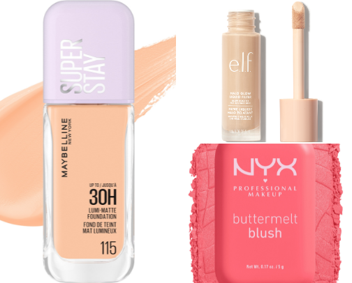 Glam on a budget 💄 cover photo collage