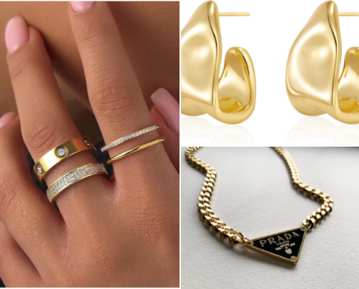 Jewelry dupes and affordable faves✨💎 cover photo collage