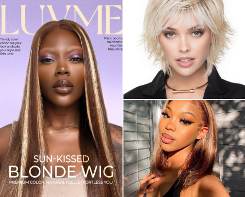 Wigged Out & Unstoppable: Fierce Styles That Snap On, Stand Out, and Shut It Down cover photo collage