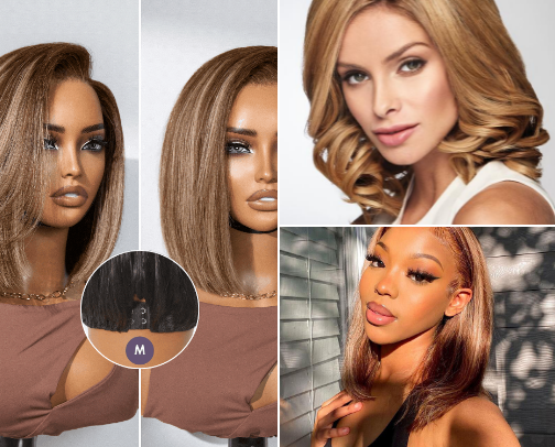 Wigged Out & Unstoppable: Fierce Styles That Snap On, Stand Out, and Shut It Down cover photo collage