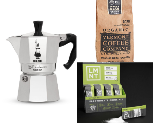Our Morning Routine Essentials ☕️ cover photo collage