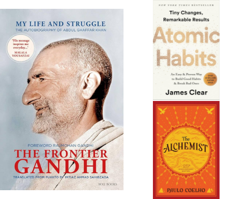 My Favorite Books & What They’ve Taught Me cover photo collage