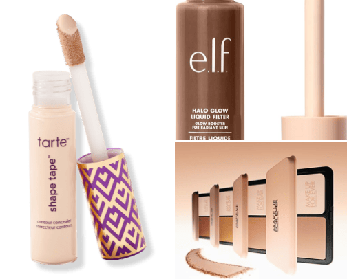 Must-have makeup cover photo collage