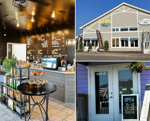coffee and other drink recs from all over! cover photo collage