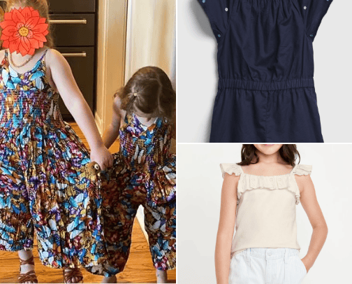 Lovely clothes for girls cover photo collage