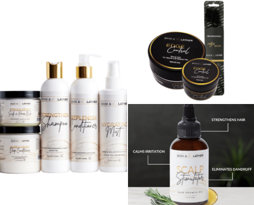 Beauty Products For Melanated Skin cover photo collage