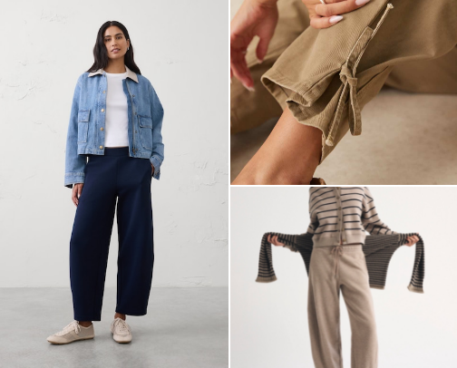 Barrel trousers for a comfy Fall season! cover photo collage