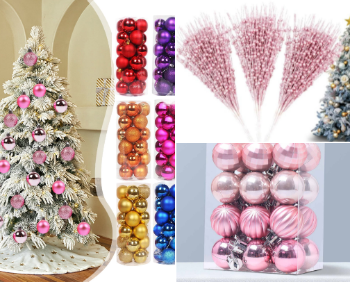 Christmas - Pink Addition 🎀 cover photo collage