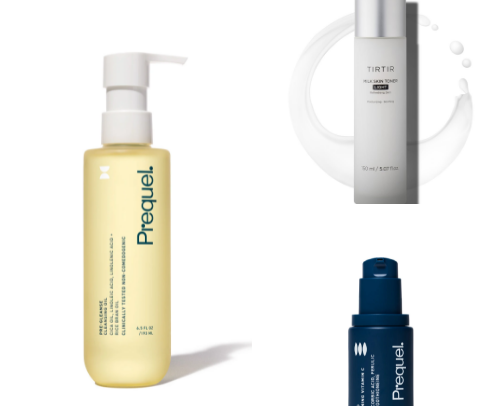 Favorite Skincare cover photo collage