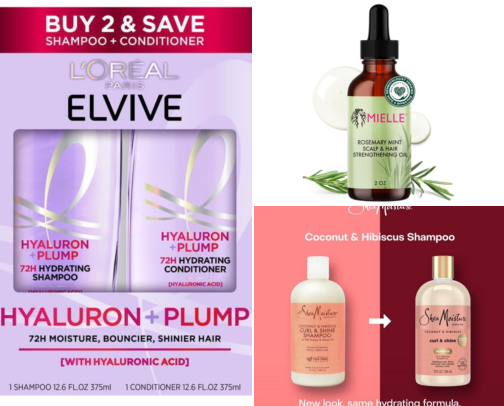Best hair products for curly hair!💈💇🏽‍♀️ cover photo collage