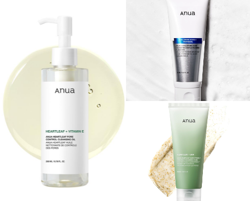 My A.M. skincare routine cover photo collage