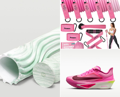 Lace Up & Level Up: Your Ultimate Running Recs cover photo collage