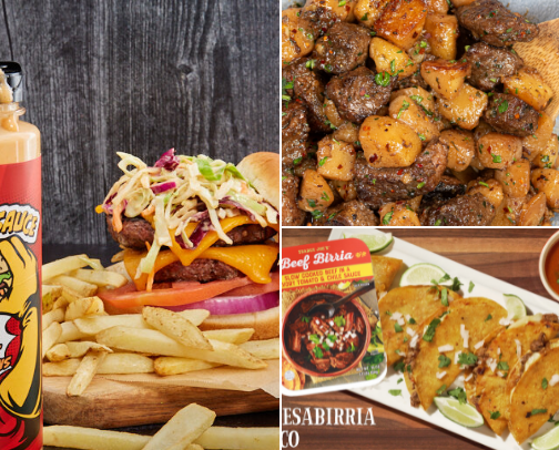 Trader Joe's 5 item or less recipes! cover photo collage