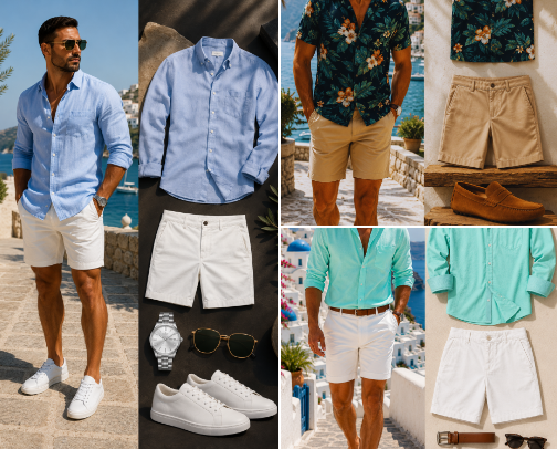 Men's Fashion cover photo collage
