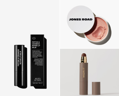 beauty must-haves for no-makeup makeup cover photo collage