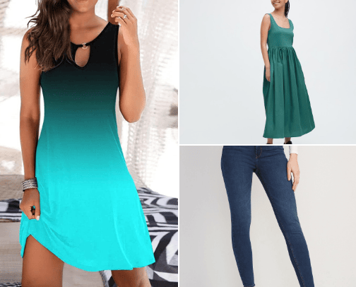Shirts,tops,pants,dresses cover photo collage