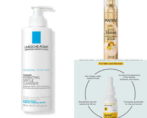 Must Have Hair and Skincare Favorites cover photo collage