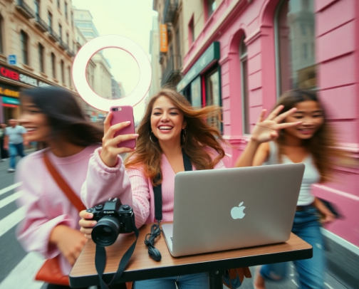 UGC Creator Starter Kit (Everything You Need to Get Paid by Brands)(2026 Edition) cover photo collage