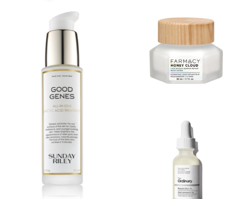 Skin care cover photo collage