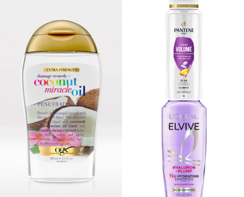 Drug store hair routine for bleached hair!! cover photo collage