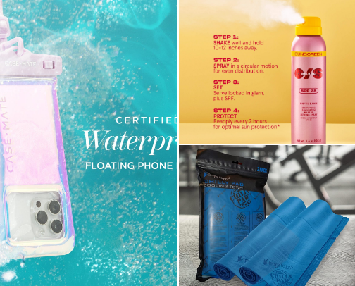 Shell Yeah! Beach & Pool Day Must-Haves 🐚🌊🌴 cover photo collage