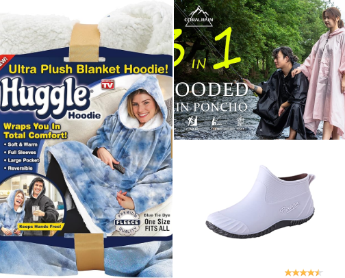 Camping Clothing and linen Essentials cover photo collage