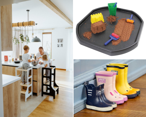 Toddler must haves cover photo collage