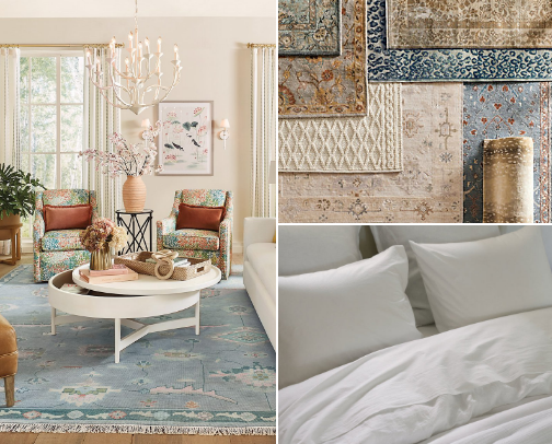 Home essentials and accessories cover photo collage