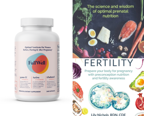 I'm a Mom, too! Prenatal/Postpartum recommendations cover photo collage