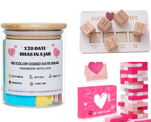 Date Night Ideas & Games❤️❤️ cover photo collage