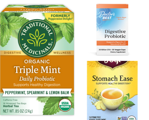 Simple Healthy Swaps for Better Digestion cover photo collage