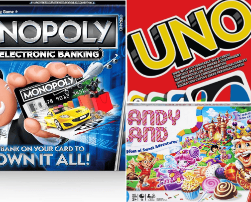 Board Games cover photo collage