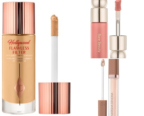 Valentine’s Day Makeup Look – Soft, Romantic & Glowing Beauty Essentials cover photo collage