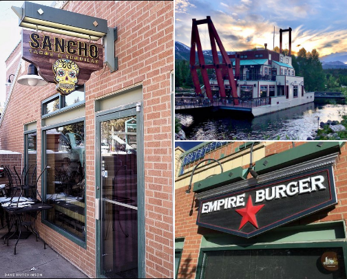 restaurants in breckenridge cover photo collage