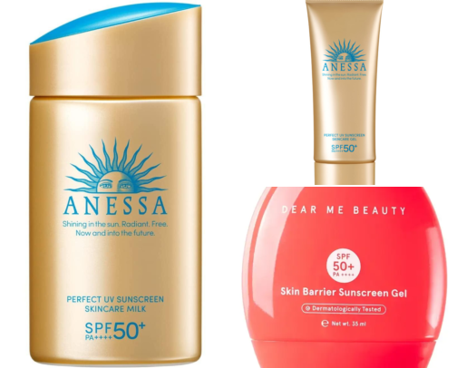 my favorite sunscreen cover photo collage